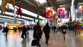 A Walk Around The Munich Central Station  München Hauptbahnhof [upl. by Anividul]