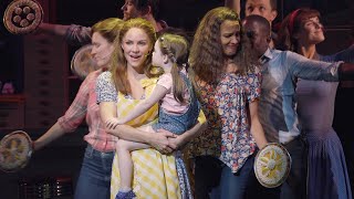 Katharine McPhee Sara Bareilles and The Cast of Broadways Waitress Take Final Bow [upl. by Eylatan]