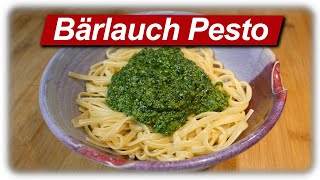 BESTES BÄRLAUCH PESTO Rezept  Bärlauch sammeln im Wald und verarbeiten [upl. by Marin]