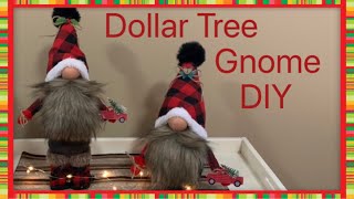 How to Make a Gnome With Items Purchased From Dollar Tree Must See to Believe 🎄⛄️❄️🚗 [upl. by Bronny677]