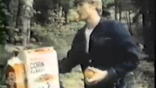 Old Kelloggs Corn Flakes Commercial 1970 [upl. by Hebner843]