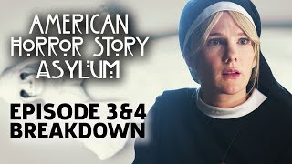 AHS Asylum Season 2 Episode 3 amp 4 Breakdown [upl. by Cassiani]