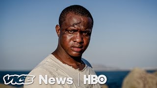 The Mafia And A Nigerian Gang Are Targeting Refugees In Sicily HBO [upl. by Ynaffat246]