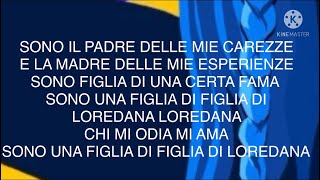 Loredana Bertè  Figlia Di Testo e Lyrics Sanremo 2021 [upl. by Anah367]