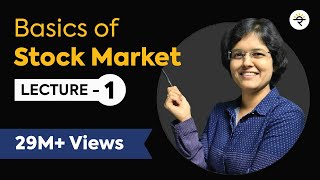 Basics of Stock Market For Beginners Lecture 1 By CA Rachana Phadke Ranade [upl. by Bullough]