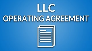 LLC Operating Agreement template  instructions [upl. by Farrel]