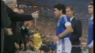 Fussball WM 1990  Deutschland vs Argentinien Finale [upl. by Annuhsal]