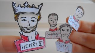 Finger Puppet Shakespeare Henry V [upl. by Llenehc]