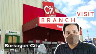 CITI Hardware Tour   Sorsogon City [upl. by Ashti]