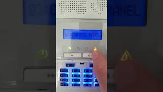 Visonic powermaster alarm Switch off Trouble Beeps [upl. by Dinerman862]