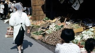 【昭和時代】オールカラー写真で見る昭和20～30年代の風景と人々の生活 其の二【高度経済成長期の日本】 [upl. by Yrok]