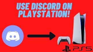 How To Use Discord on PS5  Easy amp Free Discord Playstation Tutorial [upl. by Hibbitts543]