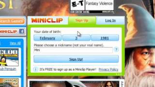 How to Sign up for Miniclip [upl. by Ocram]