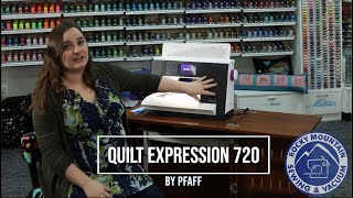 Pfaff Quilt Expression 720 sewing machine [upl. by Robbie455]