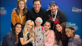 We met the cast of Descendants 3 at the Disney Channel Fan Fest [upl. by Sollows]