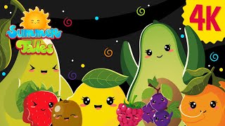 NOW IN 4K Baby Sensory  Fruity Party Overload  Fun video with music and animation  Summer Tales [upl. by Anima]