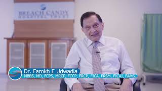 Dr Farokh E Udwadia at Breach Candy Hospital [upl. by Risan]