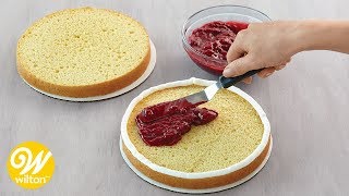 How to Assemble and Fill a Cake  Wilton [upl. by Narret]