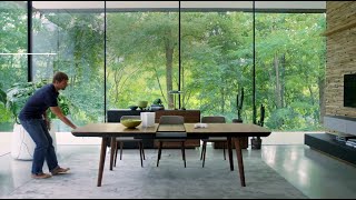 Modern Extendable Dining Table [upl. by Evan]