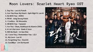 FULL ALBUM Moon Lovers Scarlet Heart Ryeo OST 달의 연인 보보경심 려 OST [upl. by Okiram]