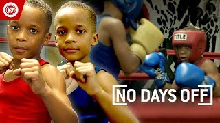 10YearOld Twin Boxing PRODIGIES  Grandy Twins Training [upl. by Aennaej]