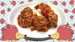 PORCUPINE MEATBALL BAKE OLD FASHIONED GOODNESS [upl. by Errol]