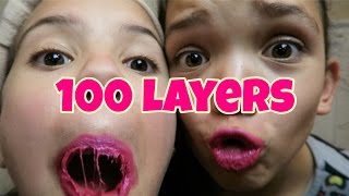 100 LAYERS OF LIQUID LIPSTICK  LIPSENSE [upl. by Jorin]