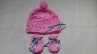 Gorro Para Bebe De 0 3 Meses [upl. by Farrish781]