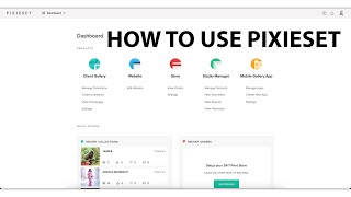 HOW TO USE PIXIESET [upl. by Birecree]