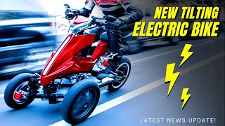 10 Tilting Electric Tricycles amp 3 Wheel Motorbikes that Seamlessly Lean Into Corners [upl. by Nylyaj]