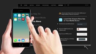 VIZIO SupportSmartCast™  How to Pair Amazon Alexa [upl. by Liamaj]