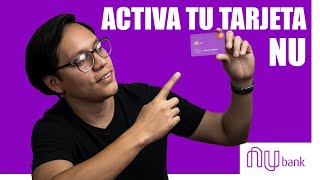 Como activar tarjeta Nu  Unboxing y tutorial [upl. by Kral]