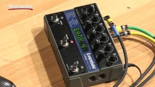 Eventide TimeFactor Delay Effects Pedal Demo by Sweetwater [upl. by Ynoble697]