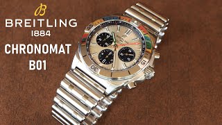 Breitling Chronomat B01 42mm   A Closeup Look [upl. by Nal452]