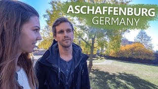 Aschaffenburg Germany A Day In A Beautiful Bavarian Town Travel Vlog [upl. by Oirtemed]