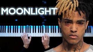 XXXTENTACION  MOONLIGHT  Piano cover [upl. by Aurel]