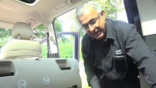 How to remove and replace the bench seat from a Mercedes Benz V Class Lewis Reed WAV [upl. by Adgam]