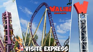 WALIBI RHONEALPES lors dun tournage pour M6 visite express [upl. by Vergil637]