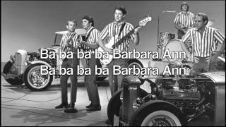 Barbara Ann  The Beach Boys with lyrics otherwise known as The Banana Song [upl. by Yclehc]