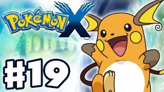 Pokemon X and Y  Gameplay Walkthrough Part 19  Pikachu Evolves into Raichu Nintendo 3DS [upl. by Anesuza631]