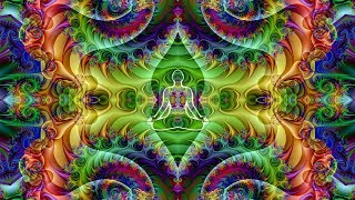 DMT ⚡ Release Activation Frequency ➤ Manifest God Within You ➤ Slow Trance Drums Pure Binaural Beats [upl. by Jillana]