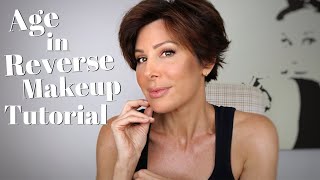 Youthful Glowy Makeup Tutorial for Mature Women  Age in Reverse  Dominique Sachse [upl. by Hedveh]