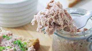 How to Make Potted Duck Rillettes de Canard [upl. by Lavona]