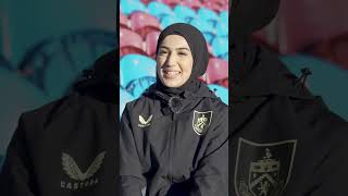 Burnley FC in the Community Introducing Syeda [upl. by Aeuhsoj]