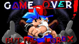 FNF  GAME OVER but its Lord X REMAKE [upl. by Nylrebmik268]