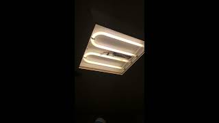 How to change u shape light bulb fluorescent to led [upl. by Marquis]