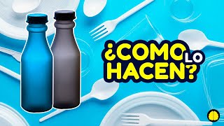 COMO SE HACE EL PLASTICO  Fabricación del plástico [upl. by Aiclid]