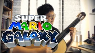 SUPER MARIO GALAXY Comet Observatory  Classical Guitar Solo wTabs [upl. by Lauter475]