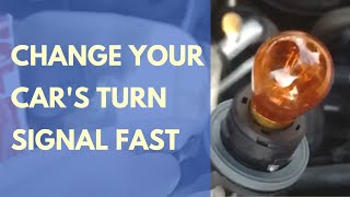 How to Change Your Cars Turn Signal Bulb [upl. by Vallonia]