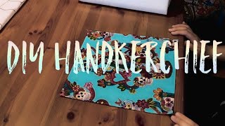 How I Sew HandkerchiefsHankies [upl. by Fairleigh]